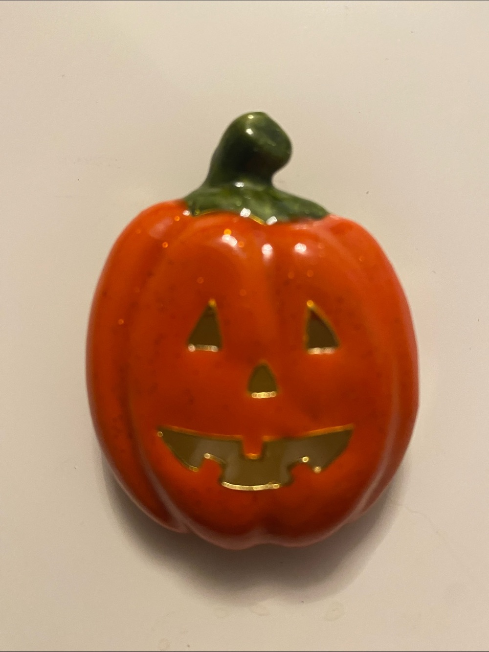 Halloween Pumpkin Jack-O'-Lantern Pin